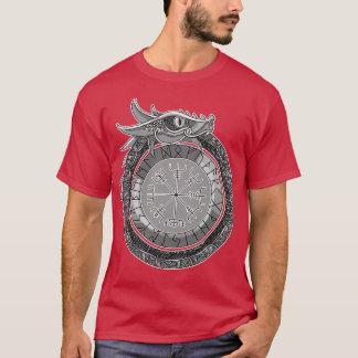 T-shirt Jrmungandr Encerclant la boussole