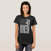 T-shirt Jrotc Us Junior Rotc Distressed Cool américain (Devant entier)