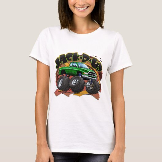 T-shirt JRU_03RAM_Green (Devant)