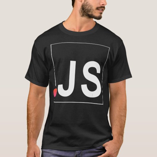 T-shirt JS   Java Script T Shirt  Programming  (Devant)