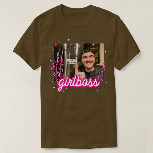 T-shirt Jschlatt Girlboss (Design devant)