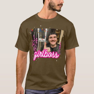 T-shirt Jschlatt Girlboss