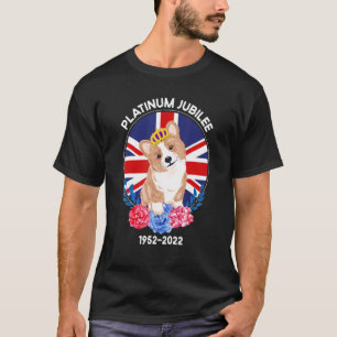 T-shirt Jubilé de platine 2022 Reine des monarques britann