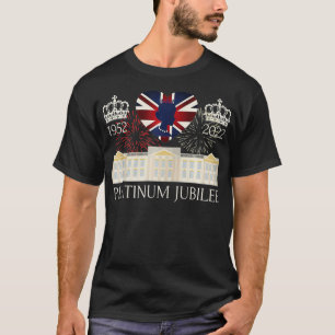 T-shirt Jubilé de platine de la monarchie de la Reine brit