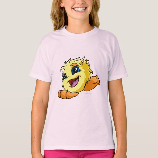 T-shirt JubJub Yellow (Devant)