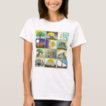 T-shirt Judaica 12 Tribes d'Israël<br><div class="desc">You are viewing The Lee Hiller Design Collection. Appareil,  Venin & Collectibles Lee Hiller Photofy or Digital Art Collection. You can view her her Nature photographiy at at http://HikeOurPlanet.com/ and follow her hiking blog within Hot Springs National Park.</div>