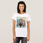 T-shirt Judaica 12 Tribes of Israel Reuben (Devant entier)