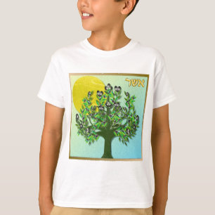 T-shirt Judaica 12 tribus d'Israël Asher