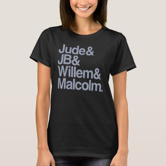T-shirt judes jb willem malcolm (Devant)