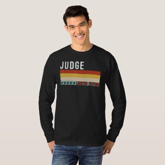 T-shirt Judge Job Title Profession Worker Appreciation Ide (Devant entier)