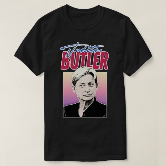 T-shirt Judith Butler Feminist Icon Fan Art Design (Design devant)