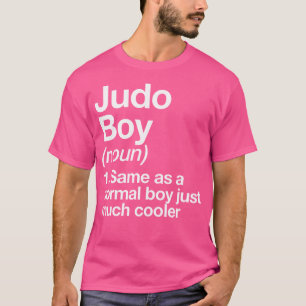 T-shirt Judo Boy Définition Funny Arts Martiaux Sports