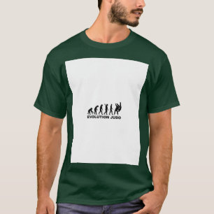T-shirt judo d'évolution Graphique