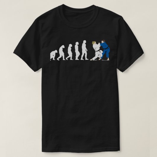 T-shirt JUDO EVOLUTION JUDO Judoka FEMMES JUDO arts martia (Design devant)