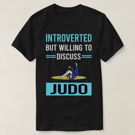T-shirt Judo introduit (Design devant)