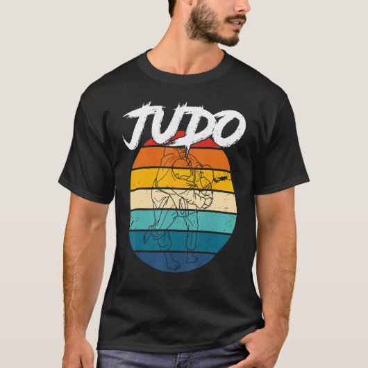 T-shirt Judo Judoken Japon Jiu Jitsu Athlète d'entraînemen (Devant)