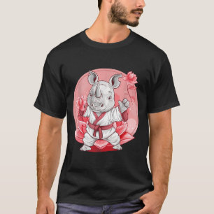 T-shirt Judo Rhino Nature Kickboxing Taekwondo Arts Martia