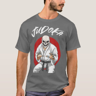 T-shirt Judo Skeleton - Japanese Martial Arts Judoka 