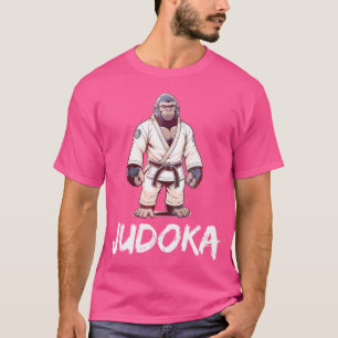 T-shirt Judoka Gorilla Arts martiaux japonais Judo