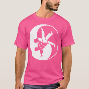 T-shirt Judoka Taekwondo Karate Aikido Ju-Jutsu Yin-Yang-S