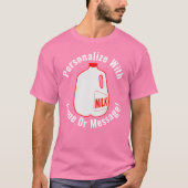 T-shirt Jug de lait (Devant)