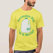 T-shirt Jug de lait (Devant)