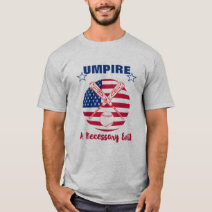 T-shirt Juge-arbitre de baseball Funny Sports Citation de 