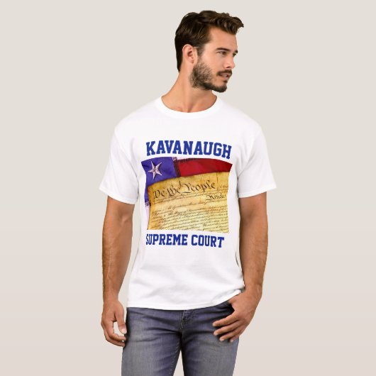 T-shirt Juge Brett Kavanaugh SCOTUS de CONSTITUTION des (Devant entier)