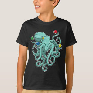 T-shirt Juggle de Juggler Octopus
