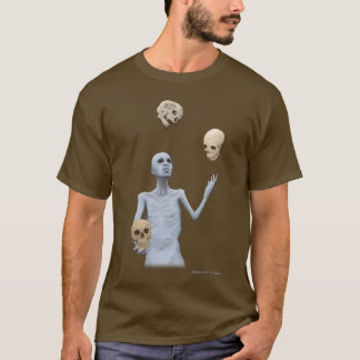 T-shirt Juggler Jongler crânes Imaginaire chemise