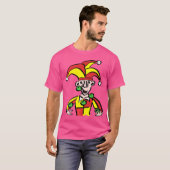 T-shirt Juggling Jester Joker Clown (Devant entier)