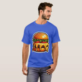 T-SHIRT JUICY CHEESEBURGER 10 (Devant entier)