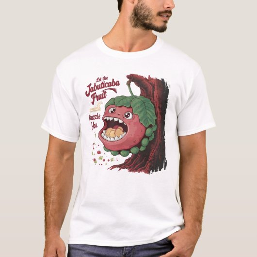 T-shirt Juicy Jabuticaba Surprise : agape à bouche aux fru (Devant)