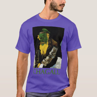 T-shirt Juif en vert 1914 par Marc Chagall
