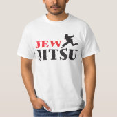 T-shirt Juif Jitsu - humour juif drôle (Devant)