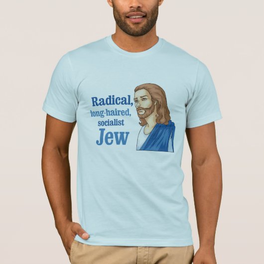 T-shirt Juif radical (Devant)