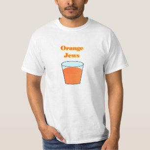 T-shirt Juifs oranges