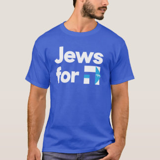 T-shirt Juifs pour la chemise hébreue bleue de H Hillary