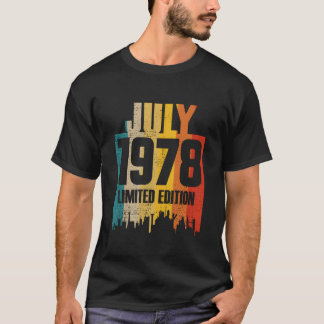 T-shirt Juillet 1978 45 Edition