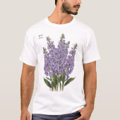 T-shirt Juillet Larkspur Bloom - Cadeau d'anniversaire per (Devant)