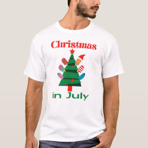 T-shirt juillet noël été