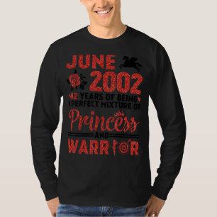 T-shirt Juin 2002 20 Ans D'Être Un Mélange Parfait Prince