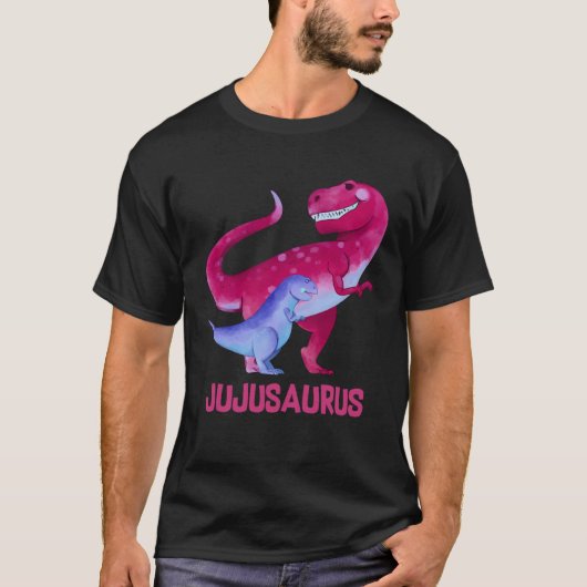 T-shirt Jujusaurus Cute AMA Saurus Dinosaur Mother s Day (Devant)