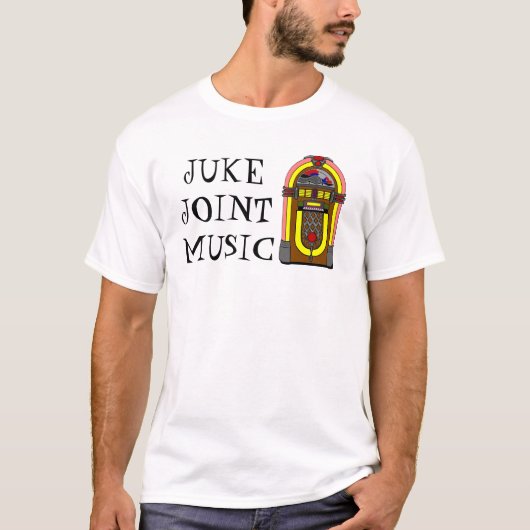 T-shirt Juke-box de danse de MUSIQUE de JOINT de JUKE (Devant)