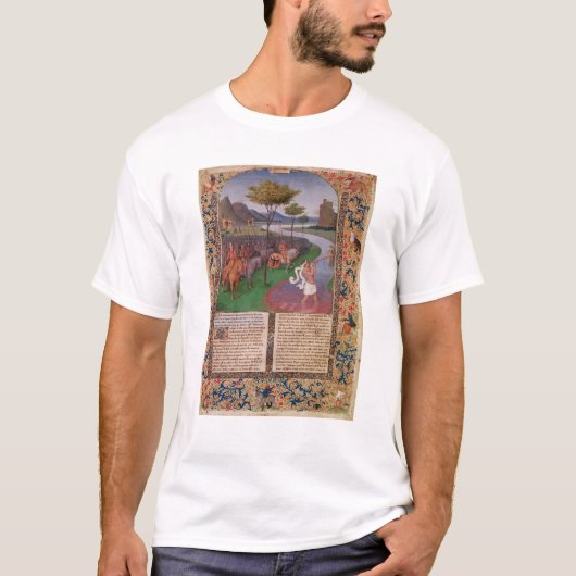 T-shirt Jules César croisant le Rubicon, c.1470 (Devant)