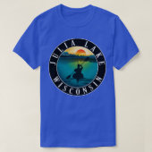 T-shirt Julia Lake Wisconsin Kayaking (Design devant)