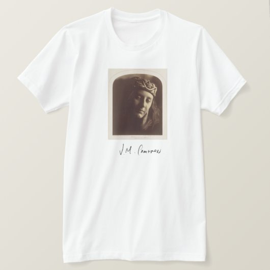 T-shirt Julia Margaret Cameron : Zoe Maid d'Athènes (Design devant)