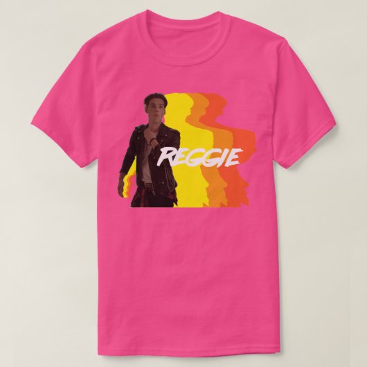 T-shirt Julie les fantômes Reggie Retro design (Design devant)