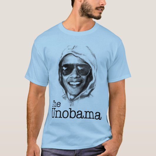 T-shirt Jumeau du mal d'UnObama - d'Obama Unabomber (Devant)