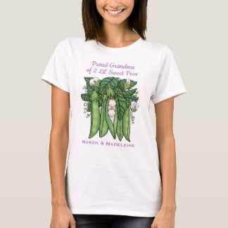 T-shirt Jumeaux 2 Pois doux